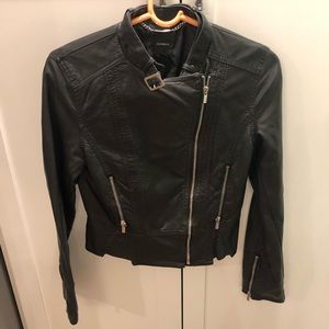 Express faux leather jacket